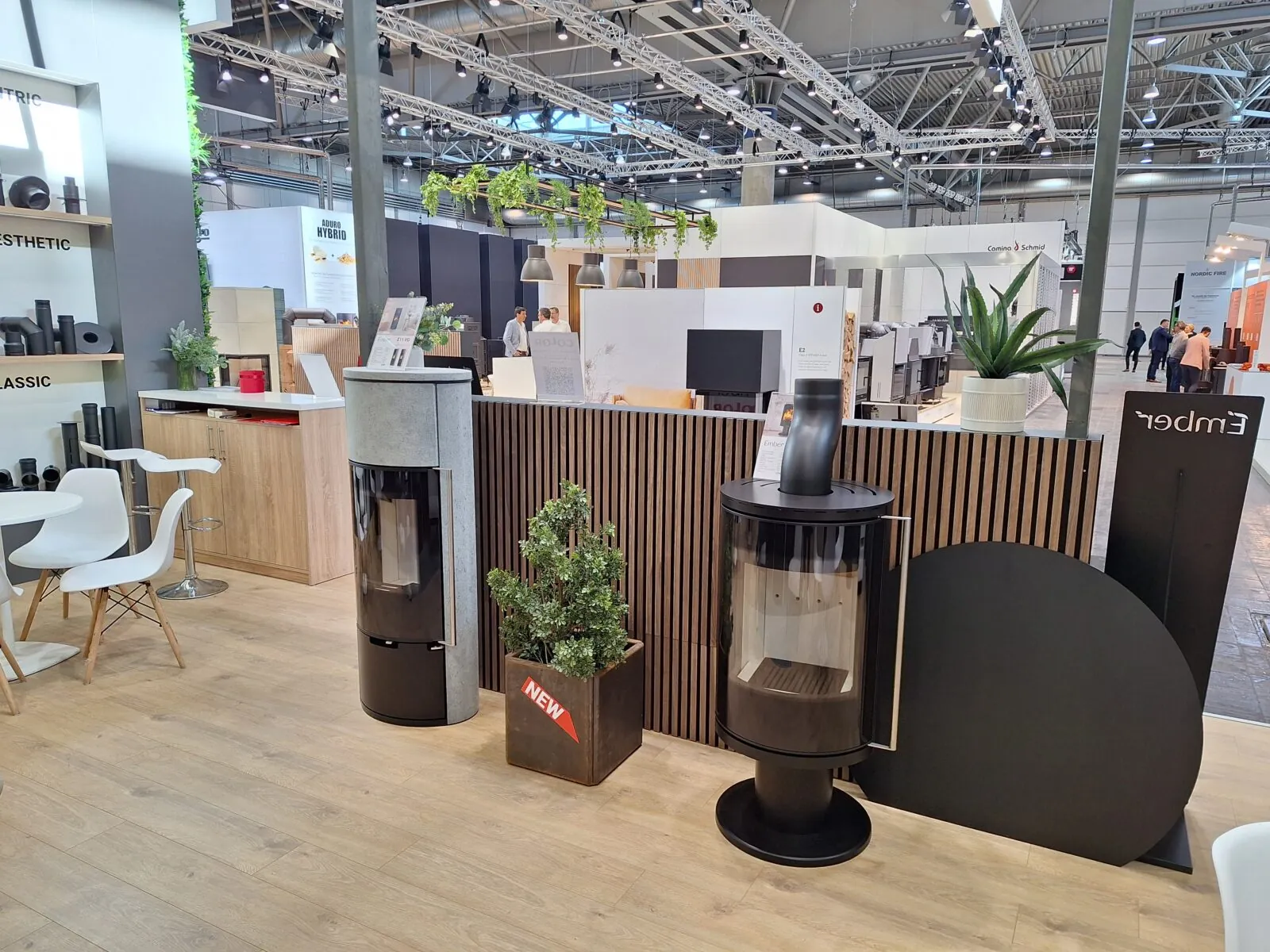 Ember Kamin at the World of Fireplaces 2025 trade fair, Leipzig - Ember Kamin 