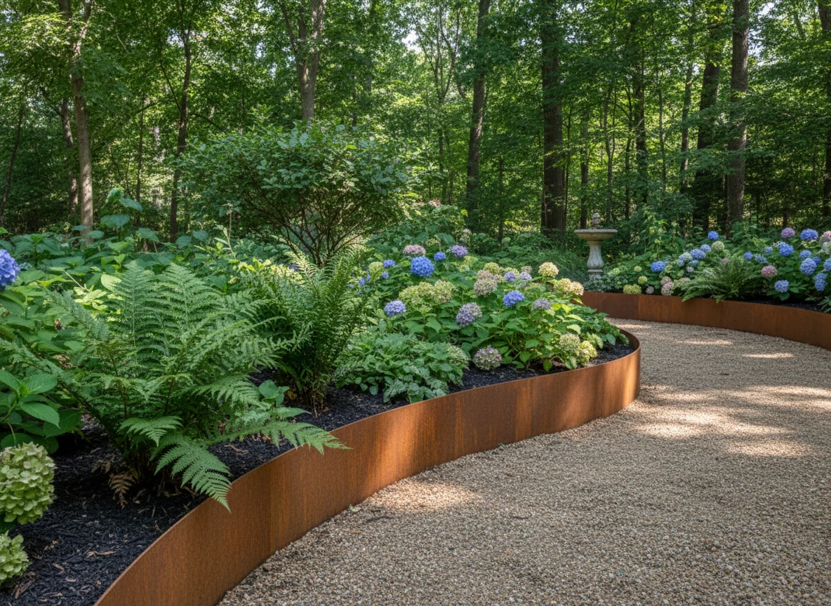 CORTEN CURBINGS - Ember Kamin 