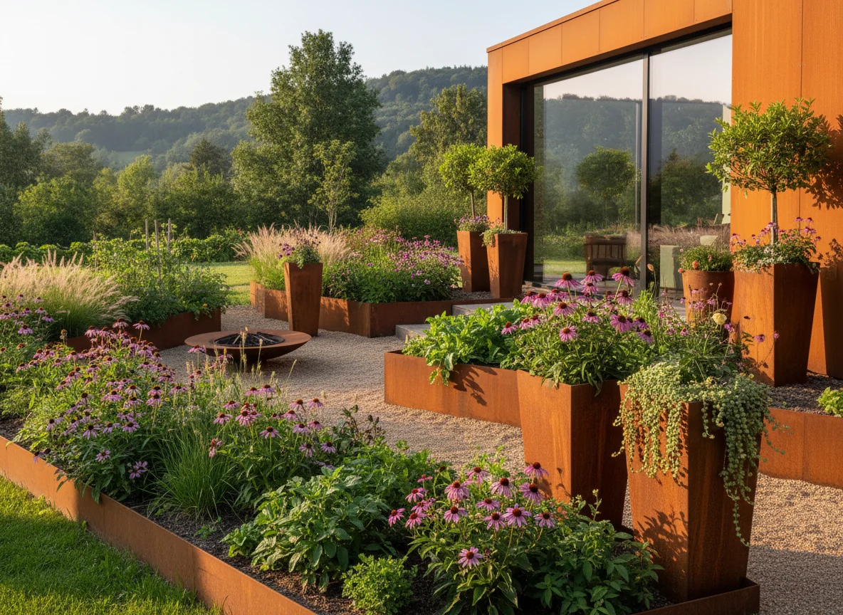 CORTEN CUSTOM - Ember Kamin 