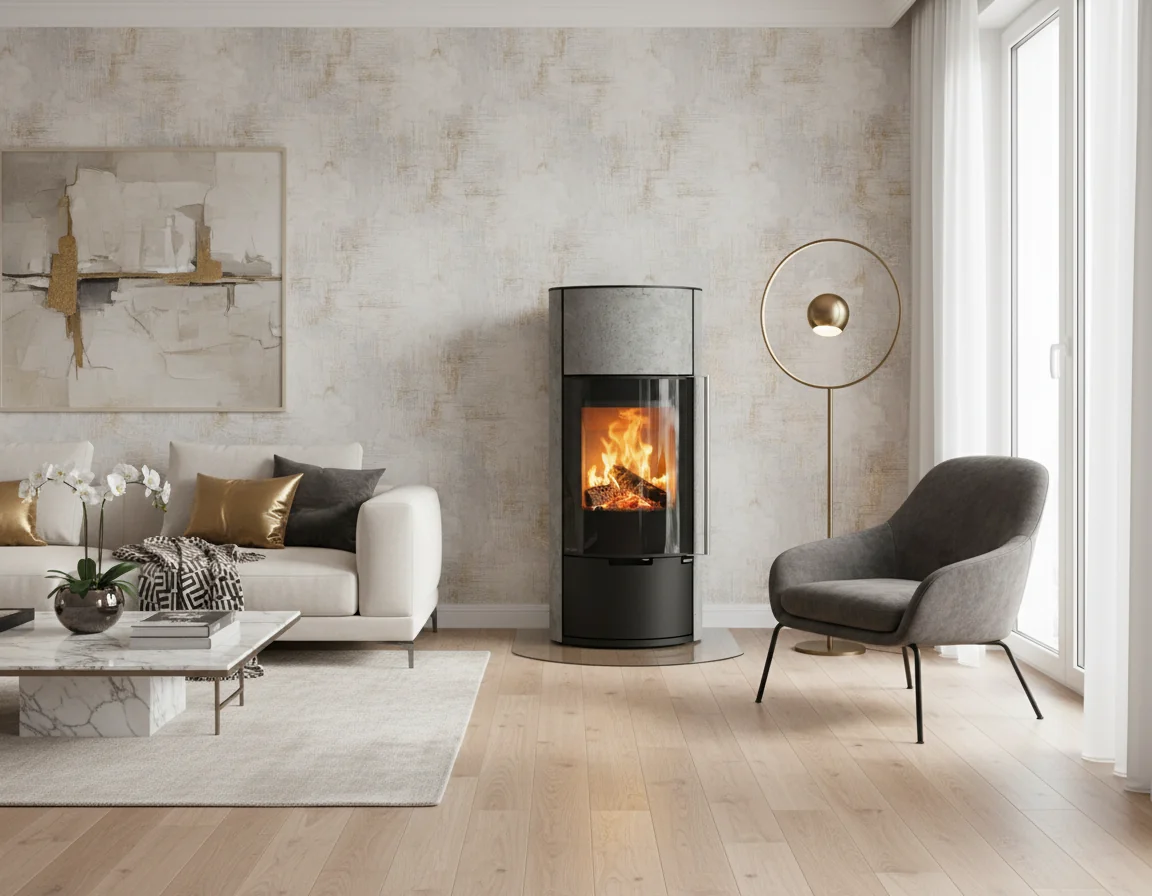 E11 FG stone cladding - Ember Kamin 