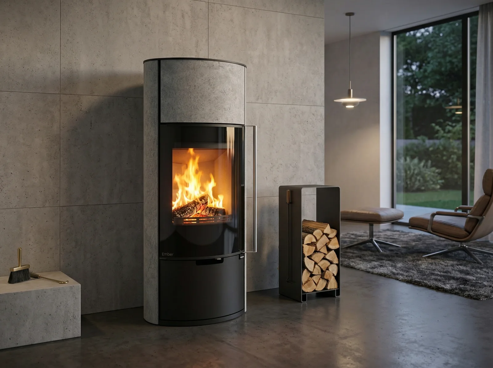 E11 FG stone cladding - Ember Kamin 