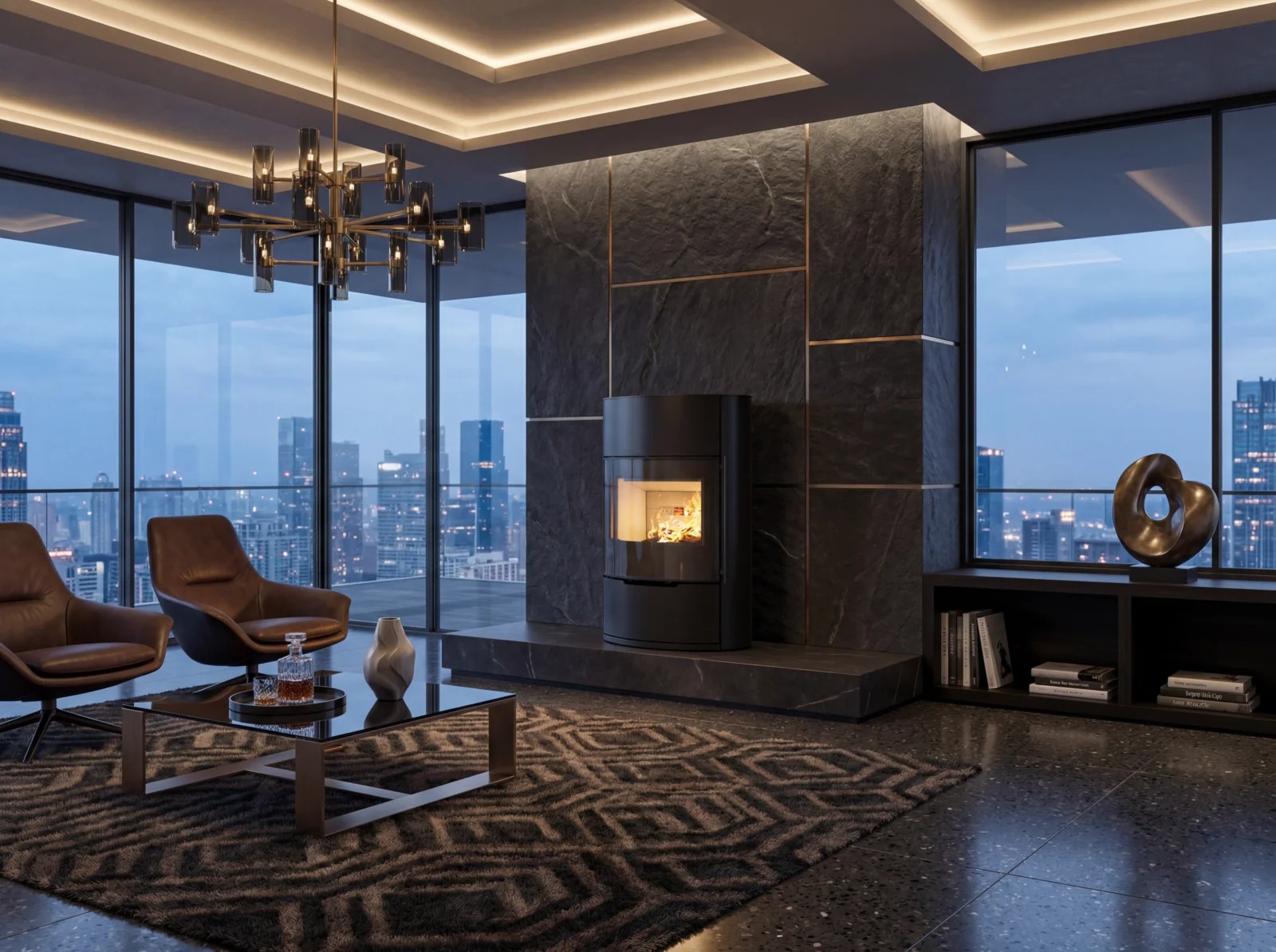 O2 FG rounded sides - Ember Kamin 